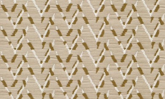 Arte 54510 Osmanthus Chasu Fresh Gold - tapeta haftowana w jodełkę