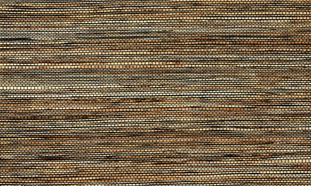 Arte 54552 Osmanthus Sambe Natural Black - tapeta z włókien konopnych