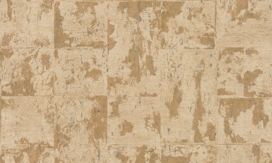Arte 48045 Les Forets Eclat Tan - tapeta korkowa z metalizującymi elementami