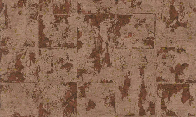 Arte 48046 Les Forets Eclat Mahogany - tapeta korkowa z metalizującymi elementami