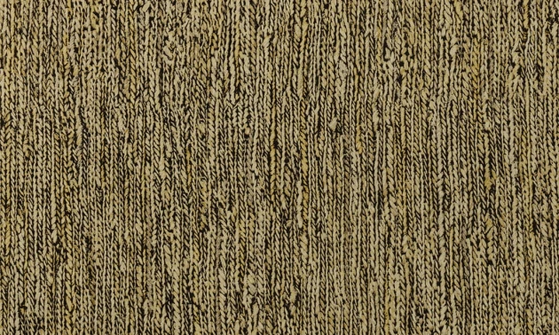 Arte 48050 Les Forets Tresse Khaki - tapeta o wzorze drobnych warkoczy