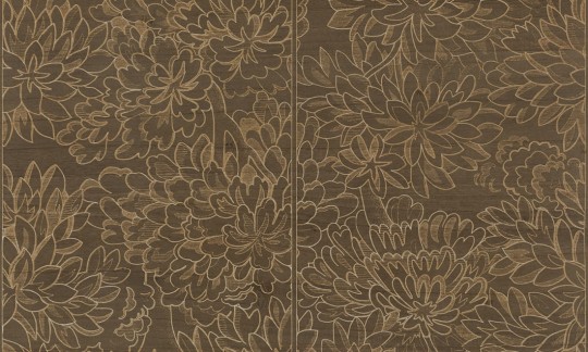 Arte 48060 Les Forets Ajoura Walnut - tapeta w liście