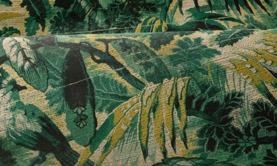 Arte 33002 Antigua Tropicali Linen Silver - tapeta dżungla