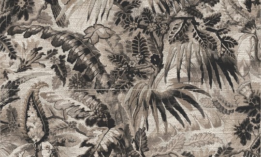 Arte 33003 Antigua Tropicali Black Sepia - tapeta dżungla