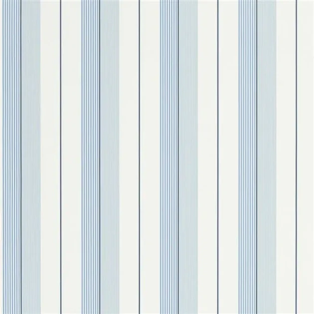 Ralph Lauren PRL020/04 Coastal Papers Aiden Stripe Blue/White - tapeta w paski
