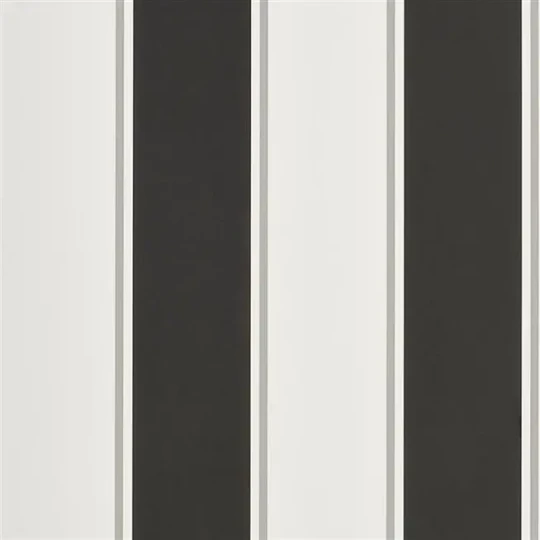 Ralph Lauren PRL703/05 Coastal Papers Mapleton Stripe Carbon - tapeta w pasy