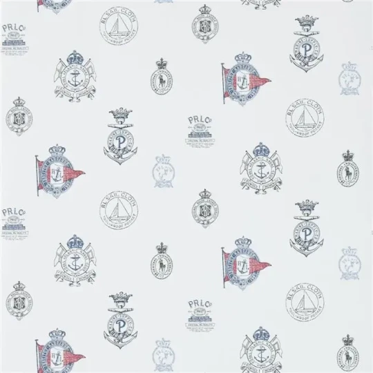 Ralph Lauren PRL032/01 Signature Papers IV Rowthorne Crest Captain - tapeta marynistyczna