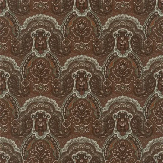 Ralph Lauren PRL034/04 Signature Papers IV Crayford Paisley Tobacco - tapeta orientalna