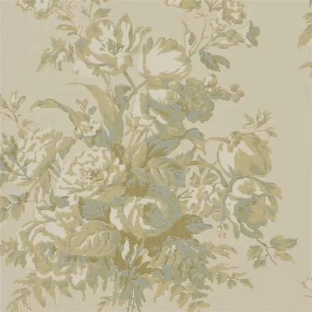 Ralph Lauren PRL706/01 Signature Papers IV Francoise Bouquet Parchment - tapeta w kwiaty