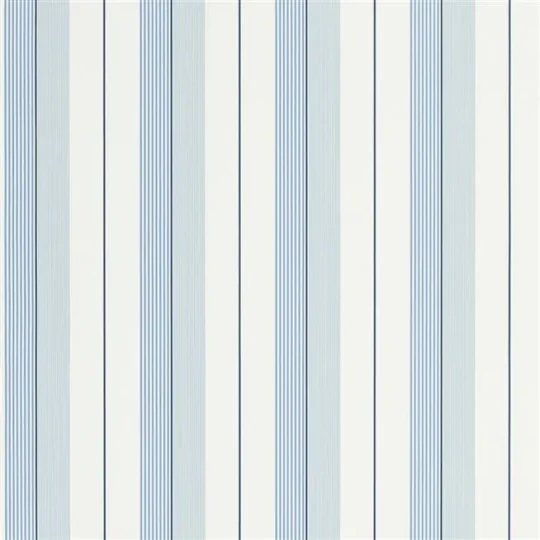 Ralph Lauren PRL020/04 Signature Stripe Library Aiden Stripe Blue/White - tapeta w paski