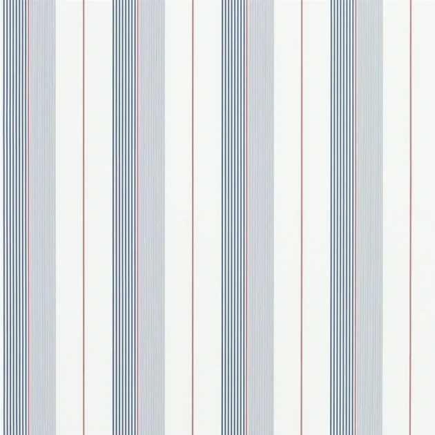 Ralph Lauren PRL020/06 Signature Stripe Library Aiden Stripe Dark Blue/Red/White - tapeta w paski