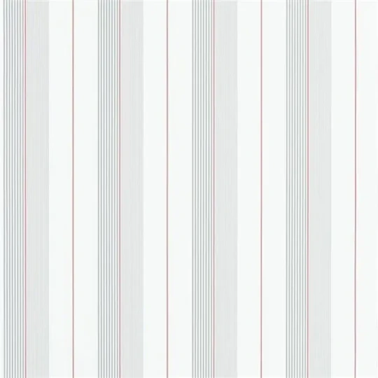 Ralph Lauren PRL020/13 Signature Stripe Library Aiden Stripe Granite/Red - tapeta w paski