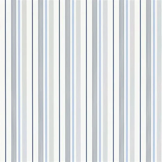 Ralph Lauren PRL057/01 Signature Stripe Library Gable Stripe Cornflower - tapeta w pasy