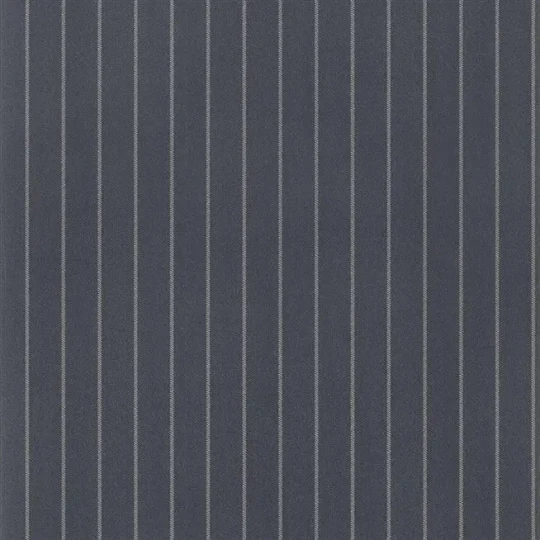 Ralph Lauren PRL5009/02 Signature Stripe Library Langford Chalk Stripe Dark Blue - tapeta w linie