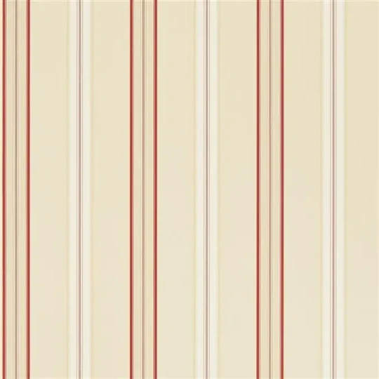 Ralph Lauren PRL054/06 Signature Stripe Library Dunston Stripe Vermilion - tapeta w pasy