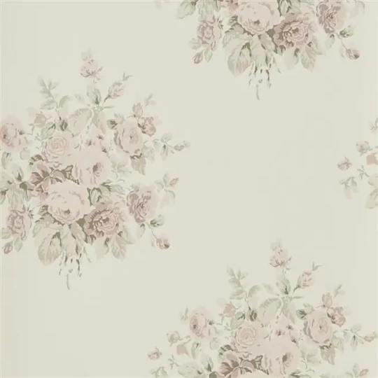 Ralph Lauren PRL707/03 Signature Florals Wainscott Floral Antique Rose - tapeta w kwiaty