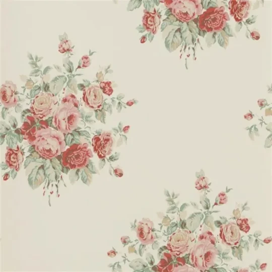 Ralph Lauren PRL707/05 Signature Florals Wainscott Floral Cream- tapeta w kwiaty