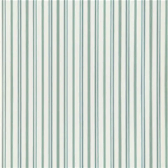 Ralph Lauren PRL709/08 Signature Florals Basil Stripe Teal Blue - tapeta w pasy