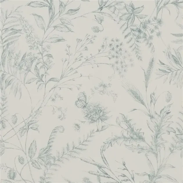 Ralph Lauren PRL710/01 Signature Florals Fern Toile Drawing Room - tapeta botaniczna