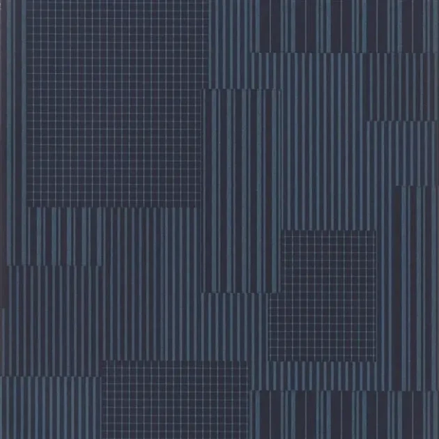Ralph Lauren PRL5004/01 Signature Loft Rivington Patchwork Vintage Indigo - tapeta patchworkowa
