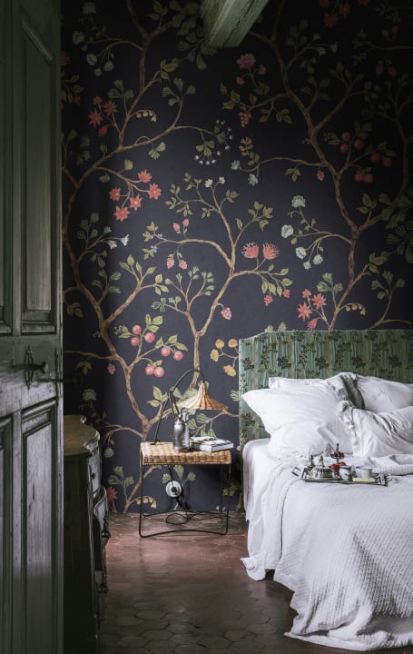 Rebel Walls R19233 Vintage Brocade Song Tree Lush - mural roślinny
