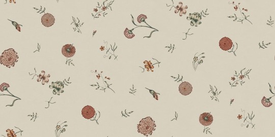 Rebel Walls R19252 Vintage Brocade Flower Fall Sand - mural w kwiaty