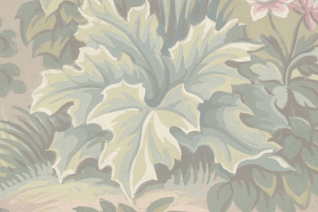 Rebel Walls R19255 Vintage Brocade Blooming Park Pastel - tapeta roślinna