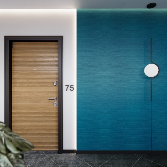 VINYLPEX W47.378 Ralph - tapeta obiektowa tkanina turkusowa