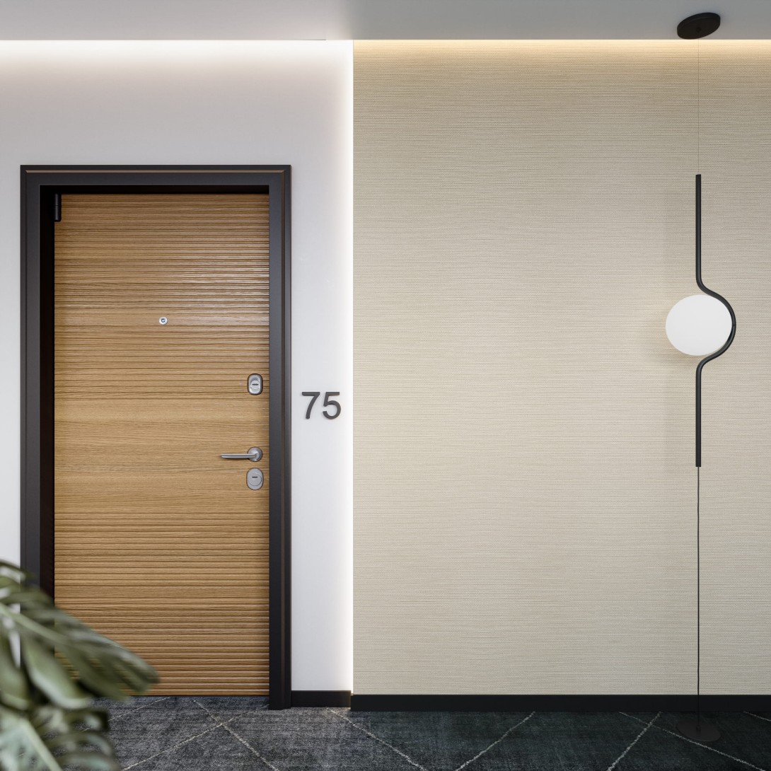 VINYLPEX W47.379 Ralph - tapeta obiektowa tkanina piaskowa