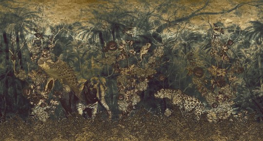 Muance MU13031 Edition 3 Amber Maison Muance - mural z motywem dżungli