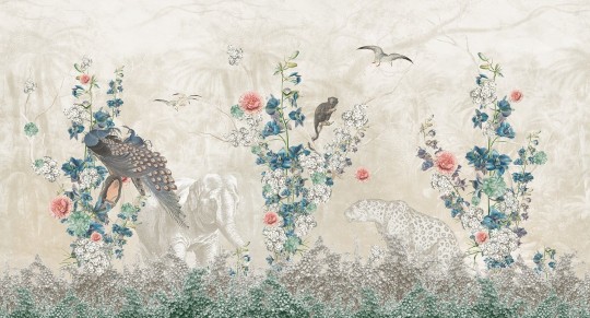 Muance MU13032 Edition 3 Amber Maison Muance - mural z motywem dżungli