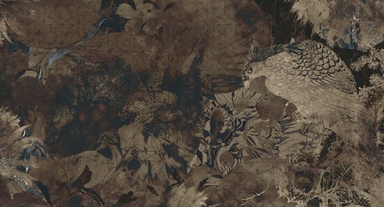 Muance MU13065 Edition 3 Amber Overwatch - mural z motywem lasu i ptaka