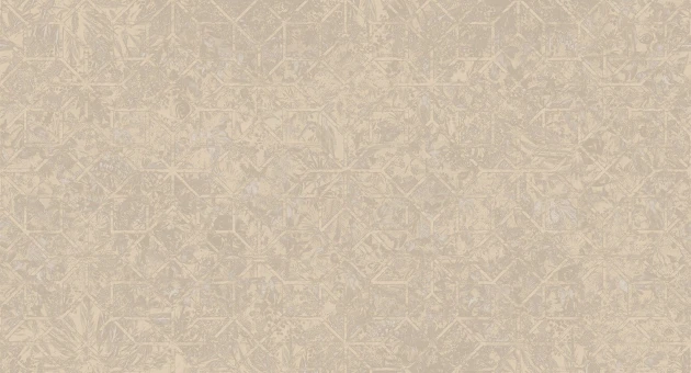Muance MU13054 Edition 3 Amber El Dorado - geometryczny mural z motywem liści