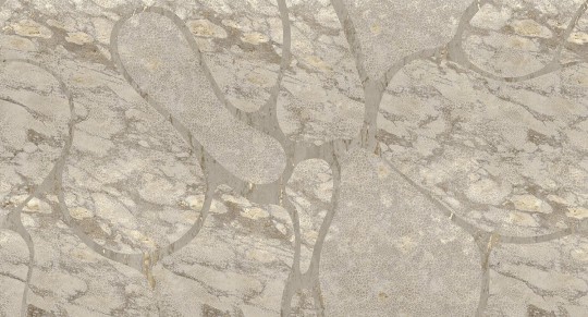 Muance MU13055 Edition 3 Amber Aline In The Sand - geometryczny mural z motywem marmuru