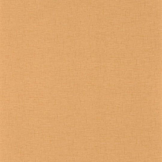 Caselio 103762212 Gaze Uni Ocre - pomarańczowa tapeta imitująca gazę bawełnianą