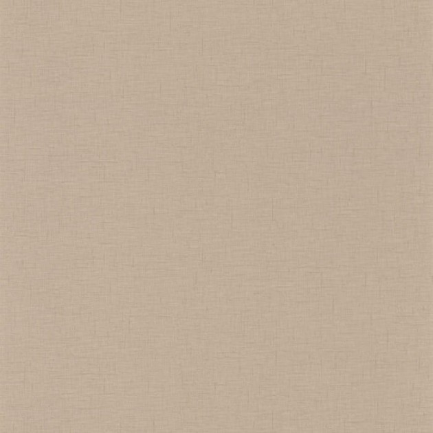 Caselio 103762000 Gaze Uni Marron Glace - beżowa tapeta imitująca gazę bawełnianą
