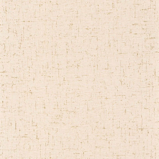 Caselio 103771029 Gaze Metal Beige Or - beżowa tapeta imitująca gazę bawełnianą z pozłacanymi elementami