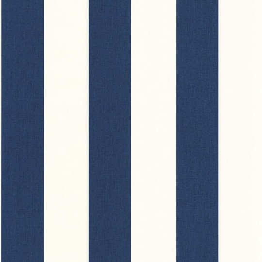 Caselio 104046269 Basics Linen Lines - tapeta w biało-granatowe paski