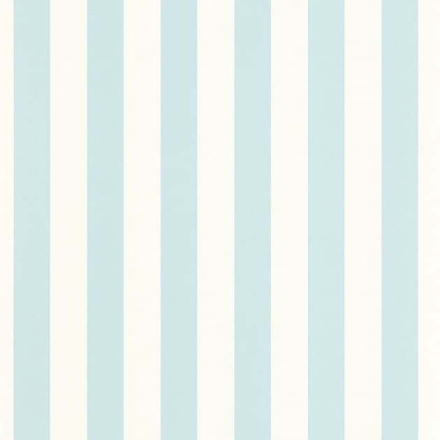 Caselio 104036002 Basics Little Lines - tapeta w biało-niebieskie cienkie paski