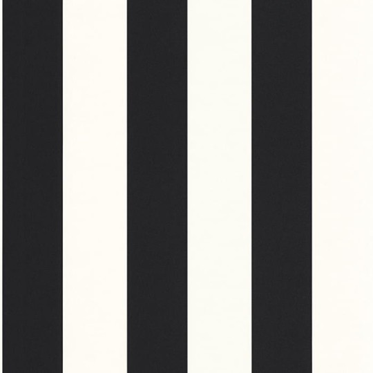 Caselio 104029290 Basics Wide Lines - tapeta w biało-czarne paski