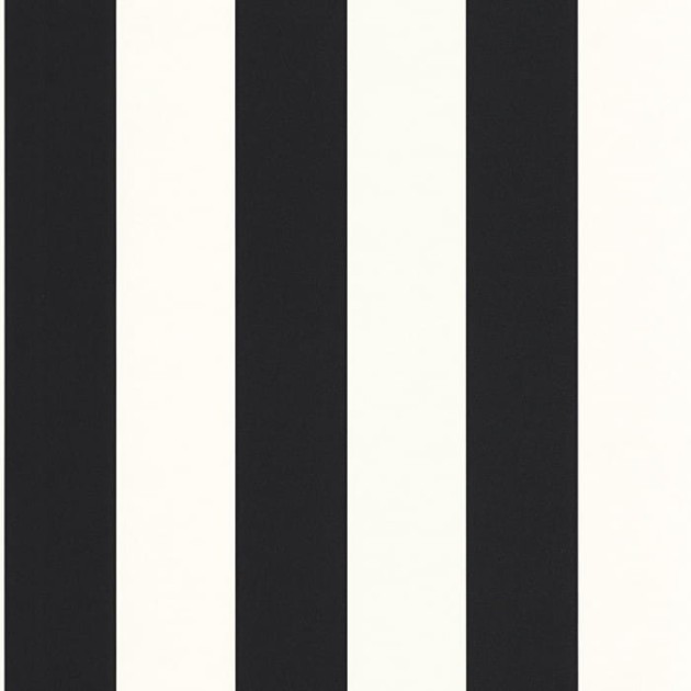 Caselio 104029290 Basics Wide Lines - tapeta w biało-czarne paski