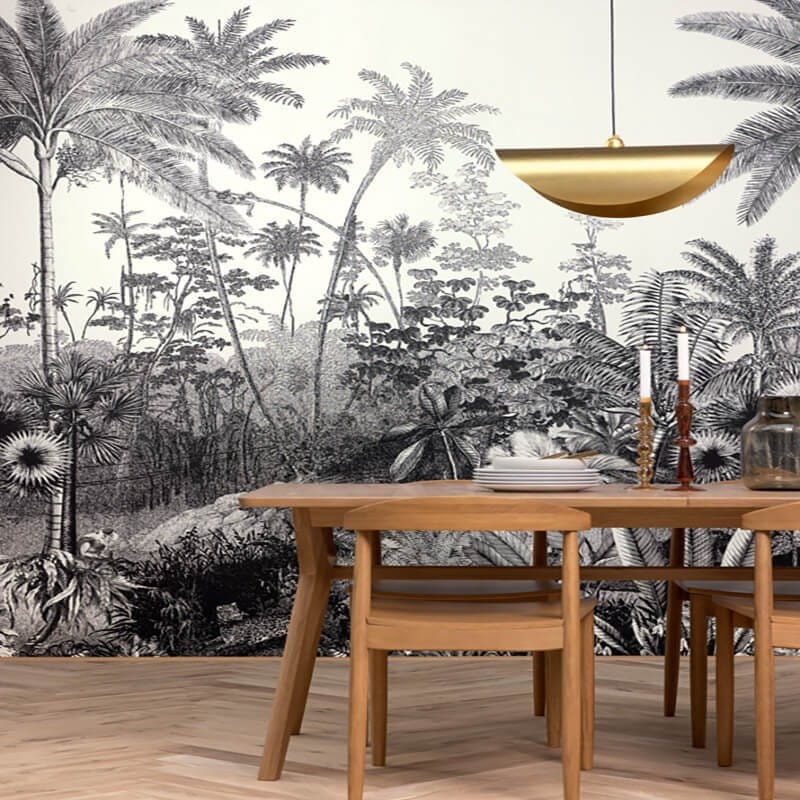 Caselio 104150945 Moonlight 2 Fantastic Forest - mural las tropikalny