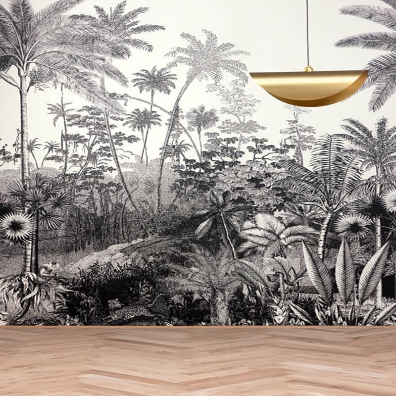 Caselio 104150945 Moonlight 2 Fantastic Forest - mural las tropikalny