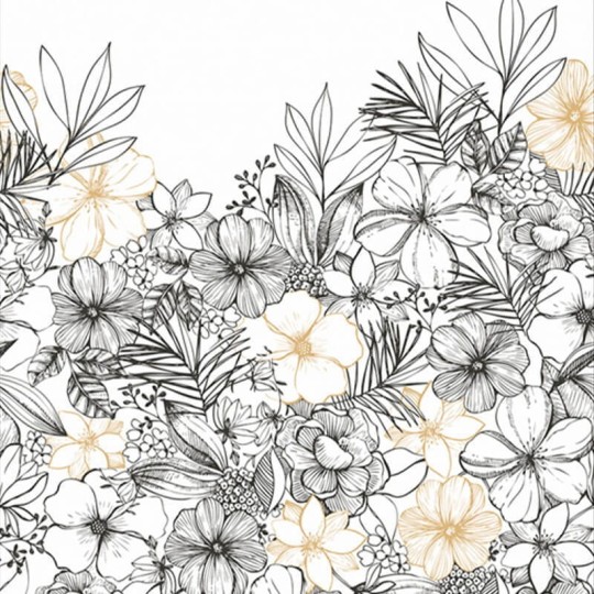 Caselio 104160956 Moonlight 2 Flores - mural w kwiaty