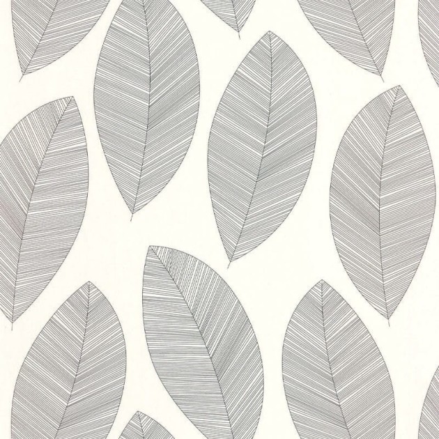 Caselio 104310927 Moonlight 2 Graphic Leaves- tapeta w liście
