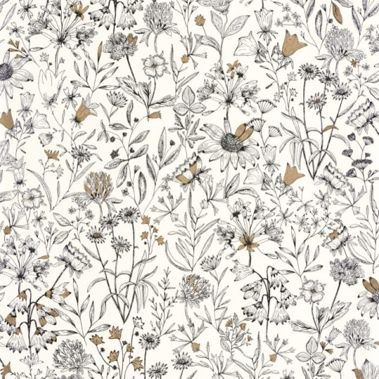 Caselio 103000215 Moonlight 2 Jardin De Giverny- tapeta w kwiaty