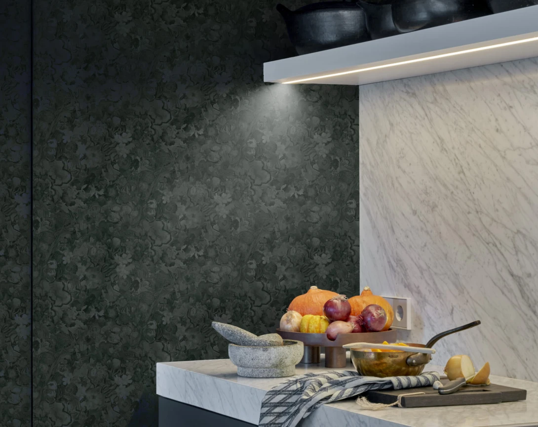 BN Walls 5028480 Van Gogh III - żółta tapeta w kwiaty