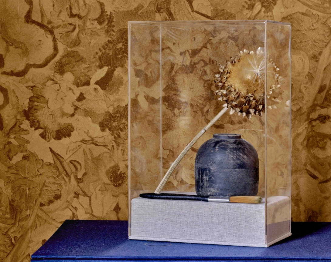 BN Walls 5028472 Van Gogh III - zielona tapeta w kwiaty