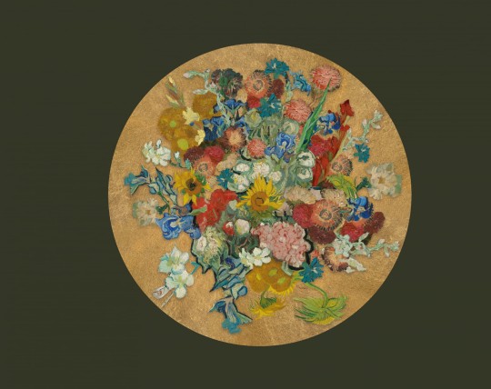BN Walls 5028604 Van Gogh III A tribute to Vincent's Flowers (Mural) - tapeta bukiet kwiatów