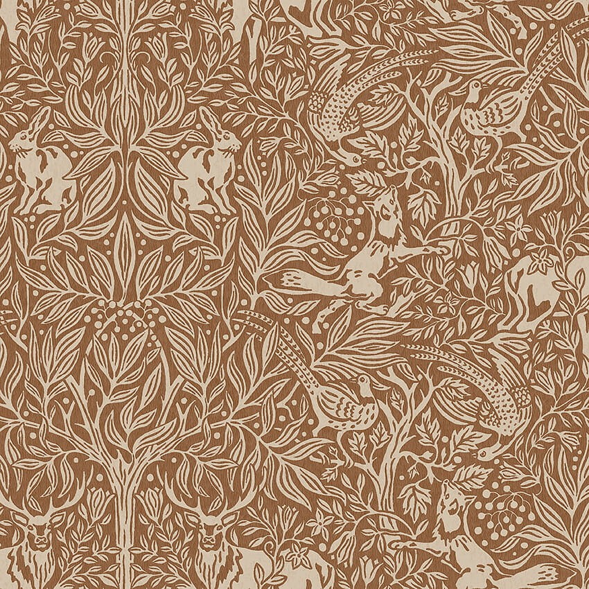 Boras Tapeter 2045 New Heritage Under The Elder Tree - tapeta leśne zwierzątka
